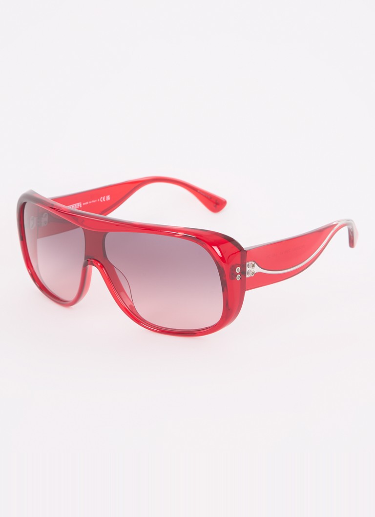 Ferrari Dames Shield zonnebril FH2006U Rood - Deal