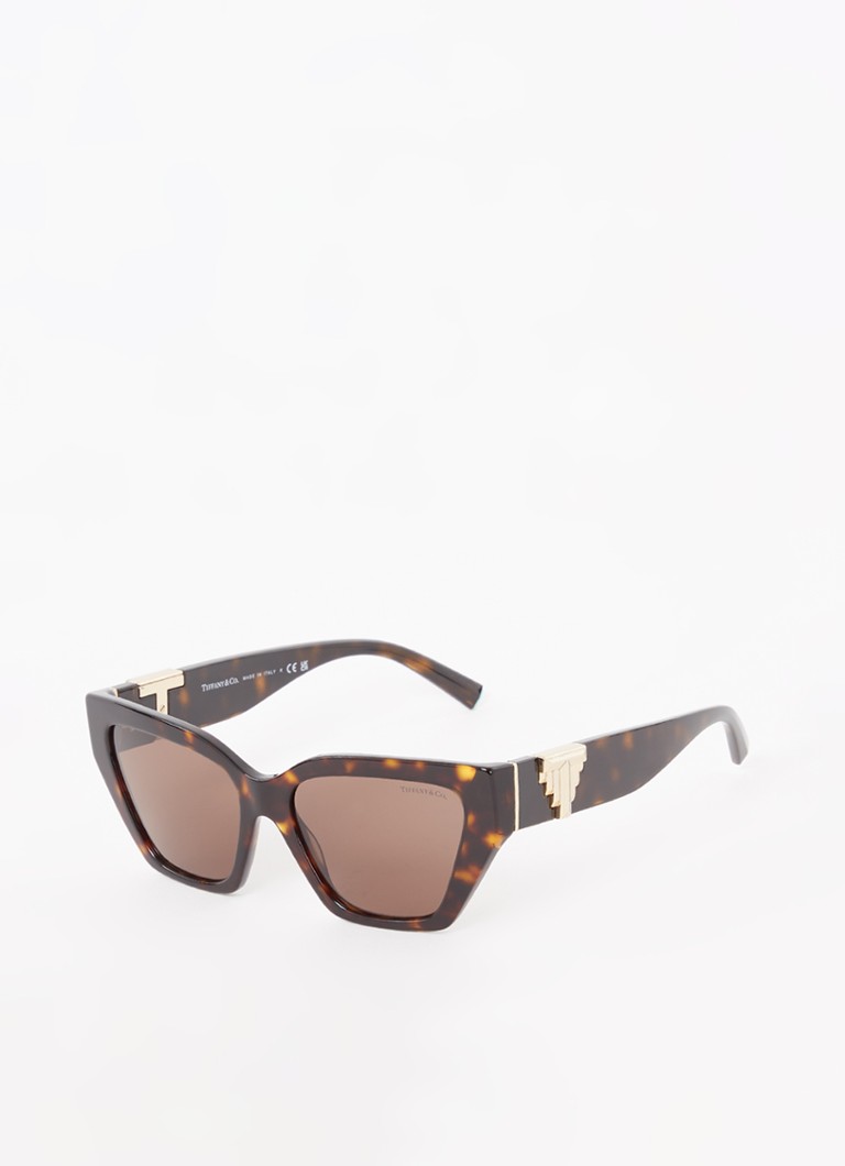 Tiffany & Co. Dames Cat Eye zonnebril TF4218 Bruin - Deal