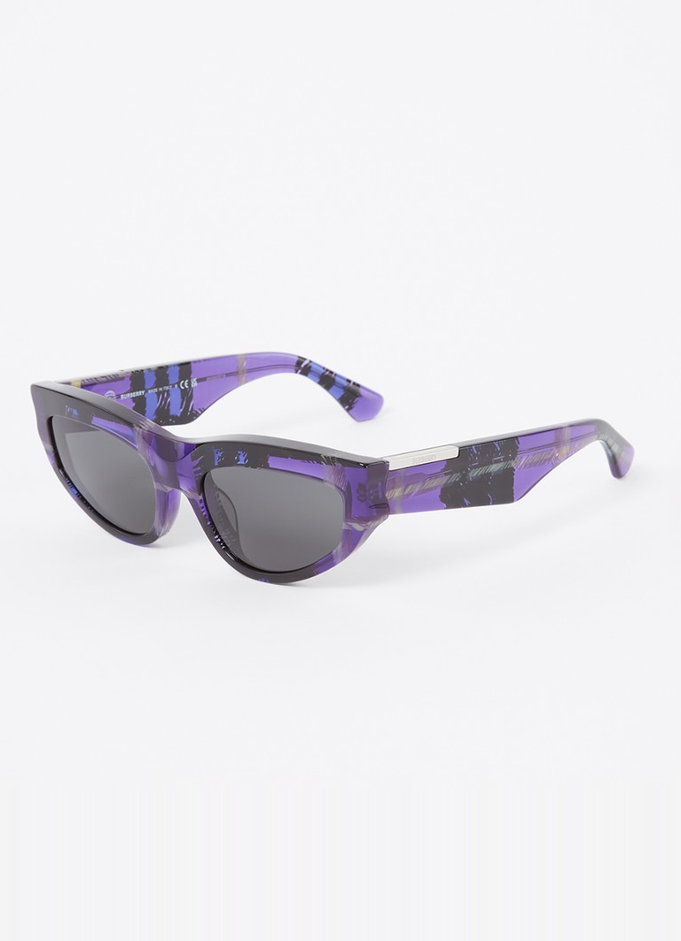 Burberry Dames Cat Eye zonnebril BE4425U Violet - Deal