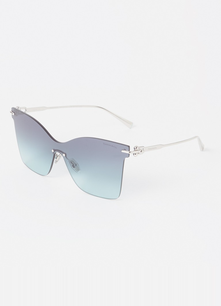 Tiffany & Co. Dames Butterfly zonnebril TF3103K Zilver - Deal