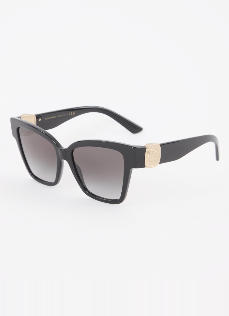 Dolce & Gabbana Dames Butterfly zonnebril DG4470 Zwart