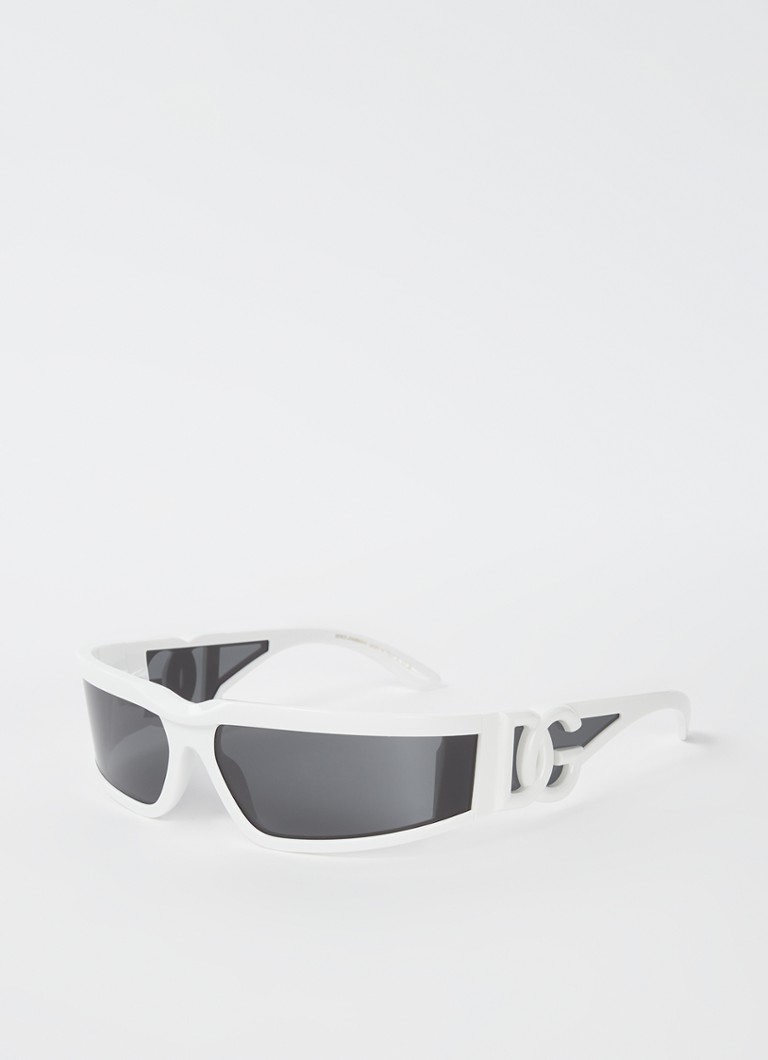 Dolce & Gabbana Heren Retro zonnebril DG6198 Wit - Deal