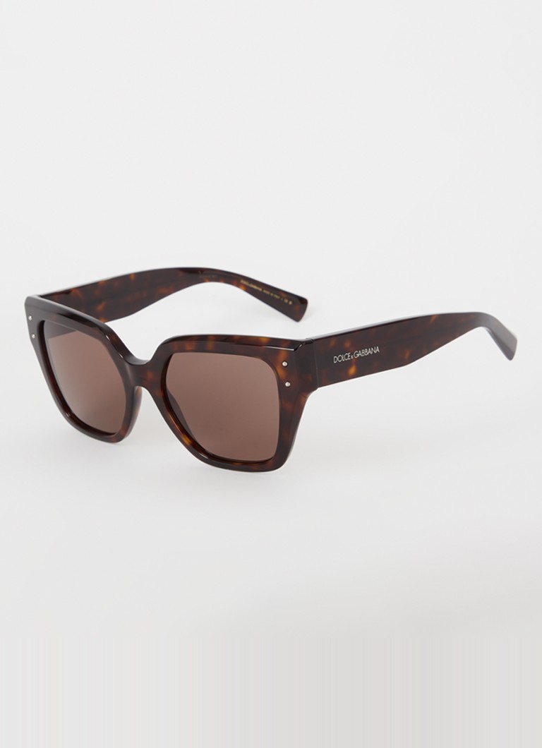 Dolce & Gabbana Dames Butterfly zonnebril DG4471 Bruin - Deal