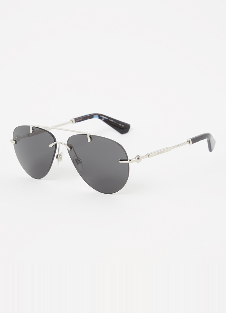 Burberry Dames Piloten zonnebril BE3151 Zilver - Deal