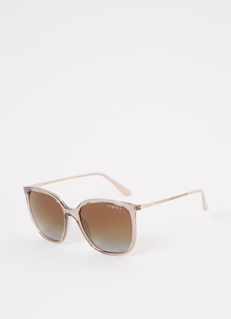 Vogue Dames Butterfly zonnebril gepolariseerd VO5564S Oudroze - Deal