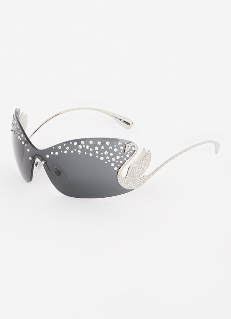 Swarovski Dames Zonnebril SK7020 Zilver - Deal