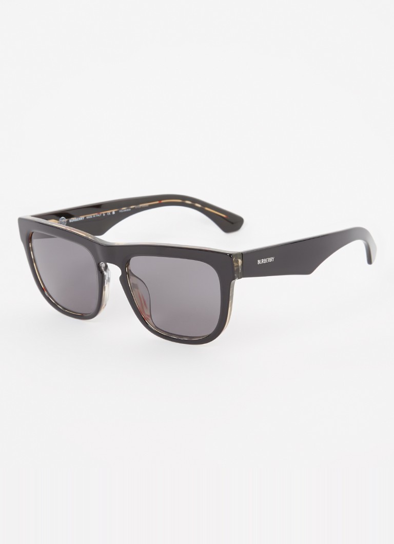 Burberry Heren Zonnebril gepolariseerd BE4431U Zwart - Deal