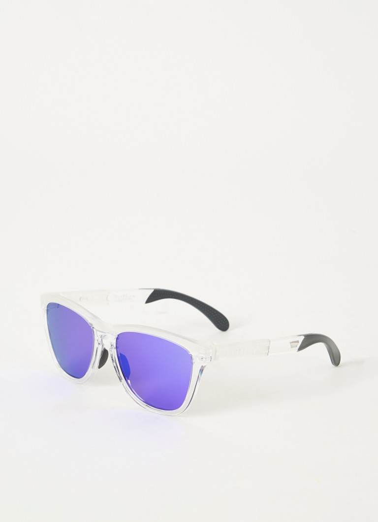 Oakley Heren Frogskins Range zonnebril OO9284 Transparant - Deal