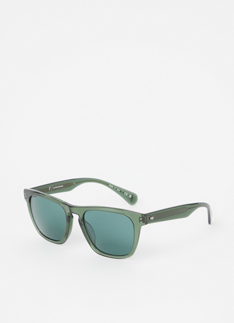 Oliver Peoples Heren R-3 zonnebril OV5555SU Groen - Deal