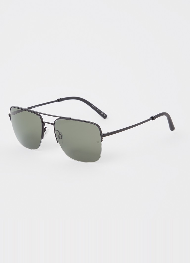 Oliver Peoples Heren R-2 zonnebril gepolariseerd OV1343S Zwart - Deal