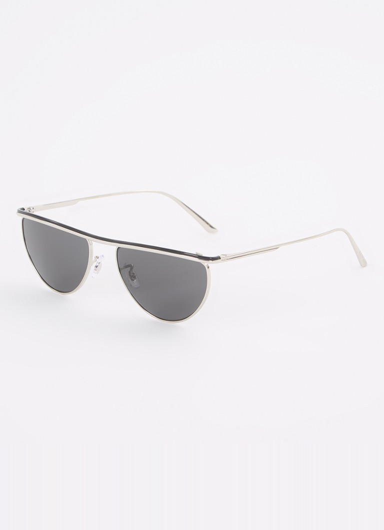 Oliver Peoples Dames Retro zonnebril OV1342S Zilver - Deal