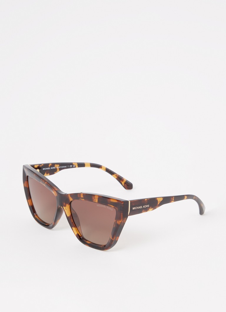 Michael Kors Dames Dubai zonnebril gepolariseerd MK2211U Bruin - Deal