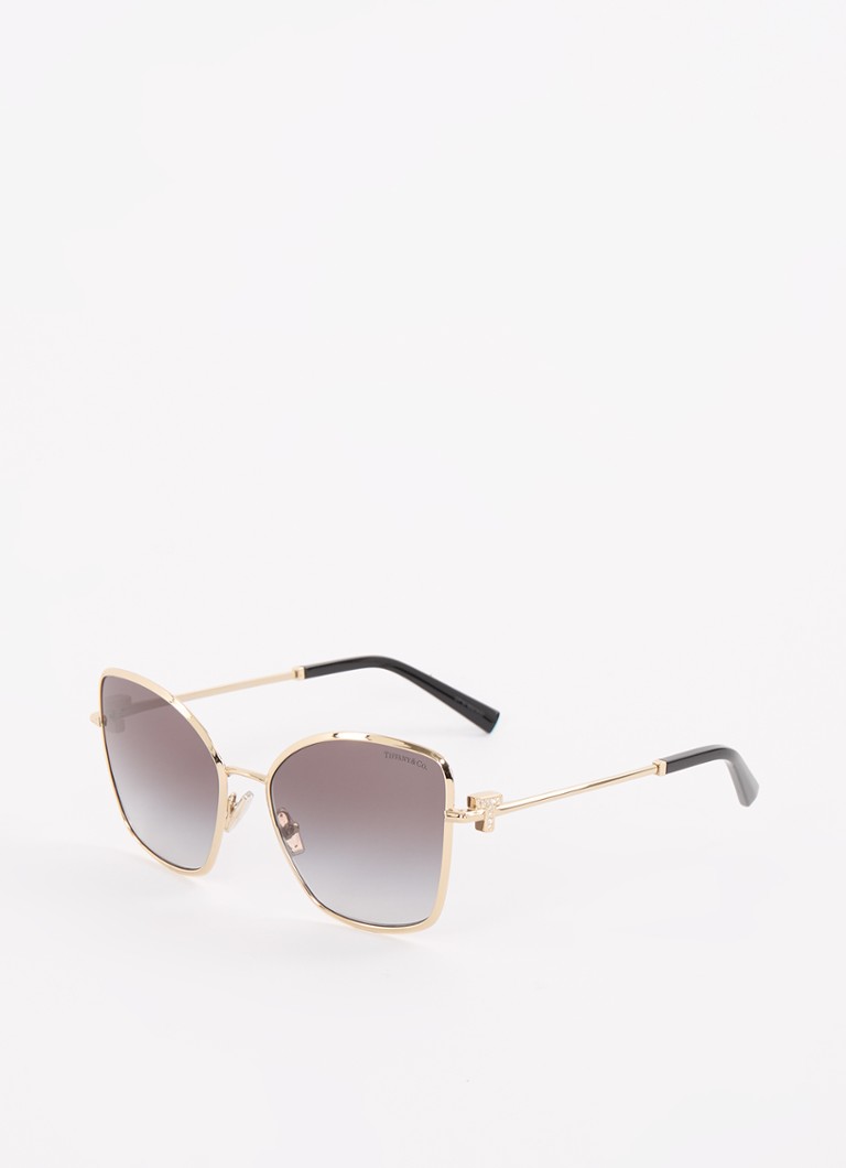 Tiffany & Co. Dames Butterfly zonnebril TF3102B Goud - Deal