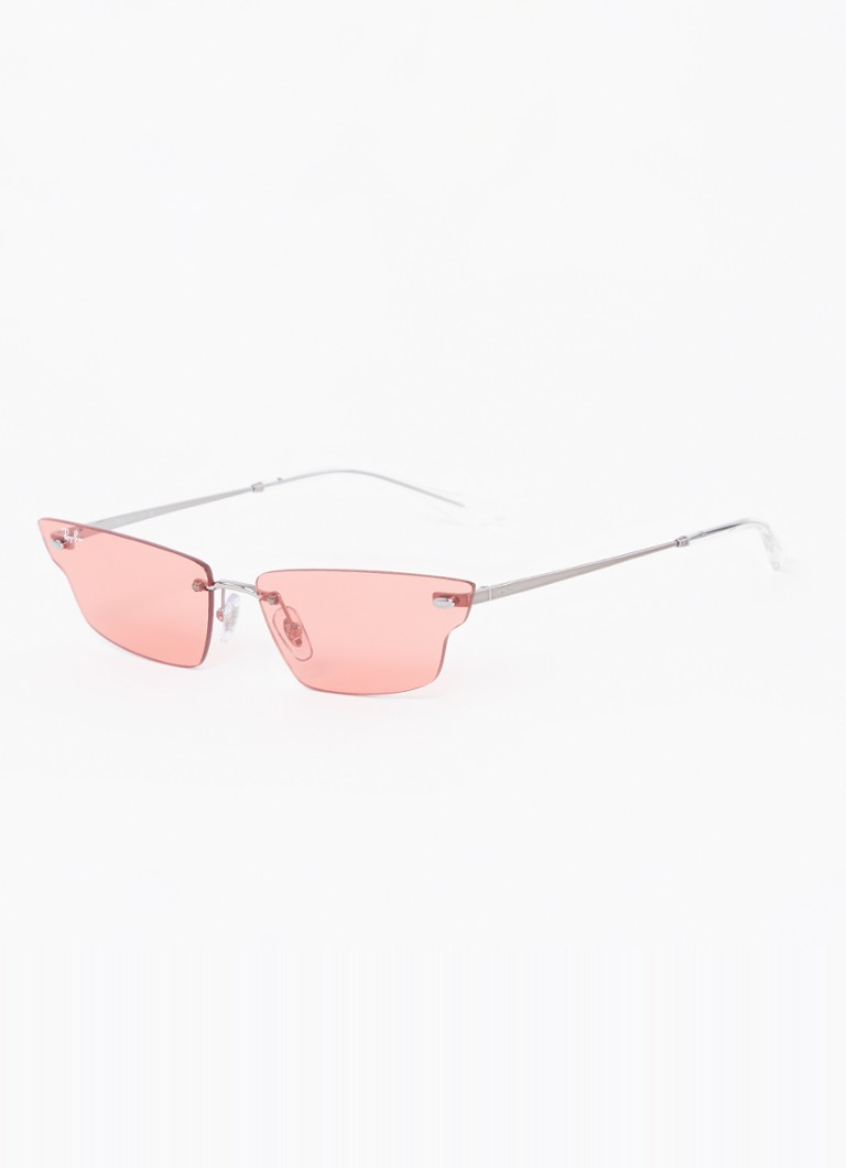 Ray-Ban Heren Anh zonnebril RB3731 Zilver - Deal