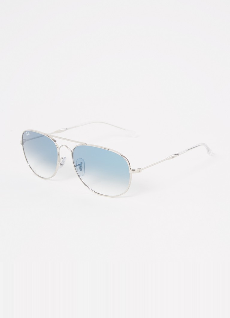 Ray-Ban Heren Bain Bridge zonnebril RB3735 Zilver - Deal