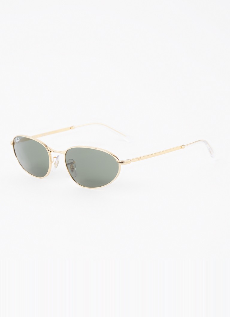 Ray-Ban Heren Retro zonnebril RB3734 Goud - Deal