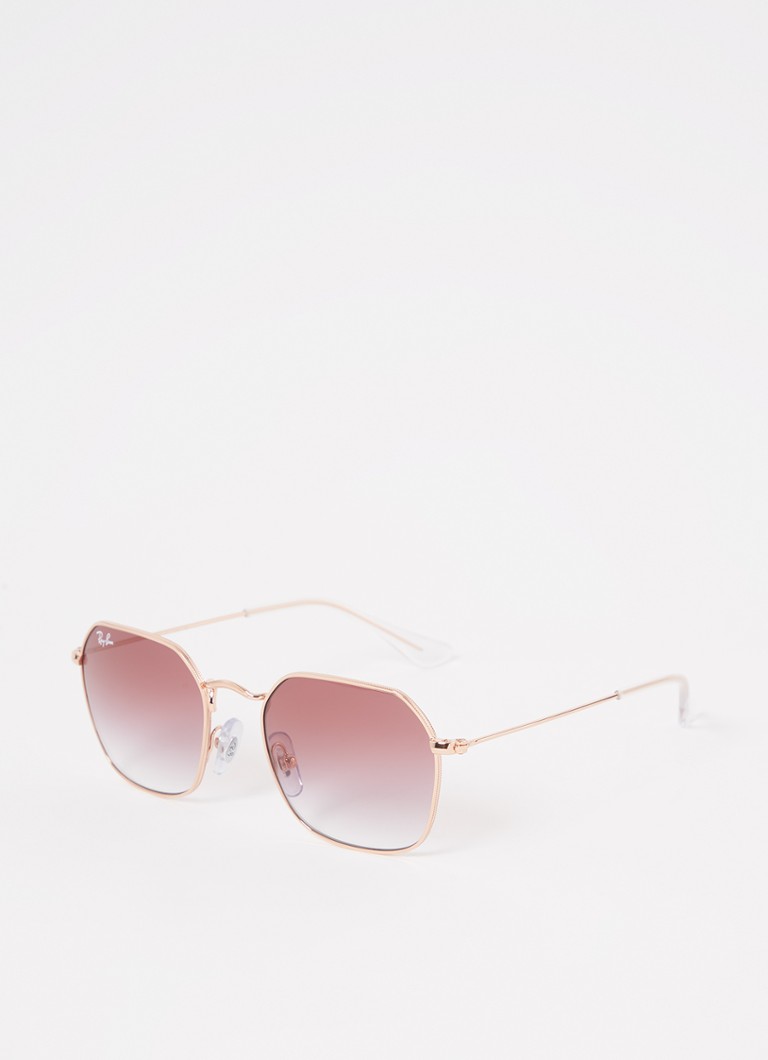 Ray-Ban Kinderen Retro zonnebril RJ9594S Roségoud - Deal