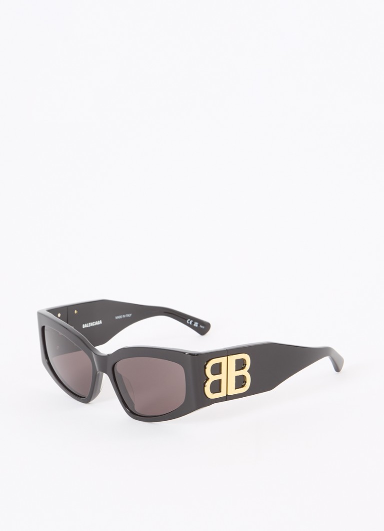 Balenciaga Dames Cat Eye zonnebril BB0321S Zwart