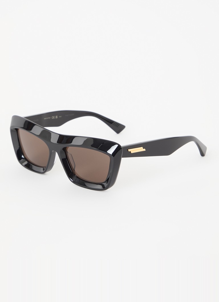 Bottega Veneta Dames Wayfarer zonnebril BV1283S Zwart - Deal