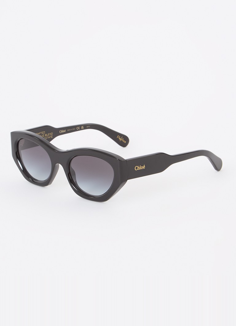 Chloé Dames Cat Eye zonnebril CH0220S Zwart