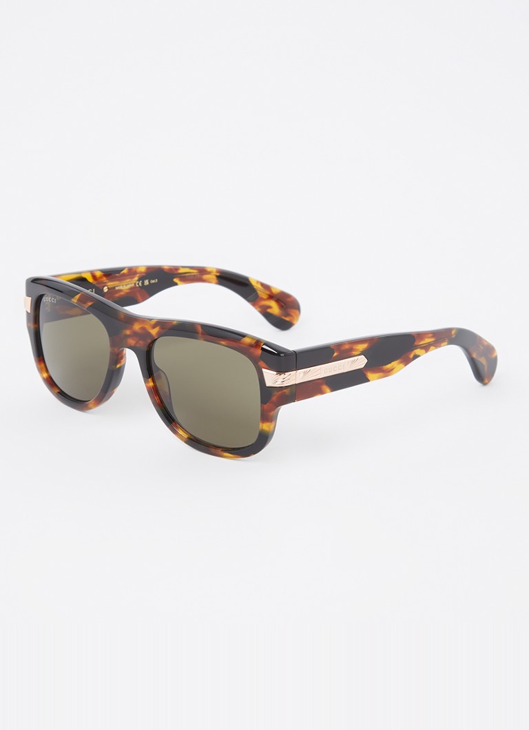 Gucci Heren Wayfarer zonnebril GG1517S Bruin - Deal
