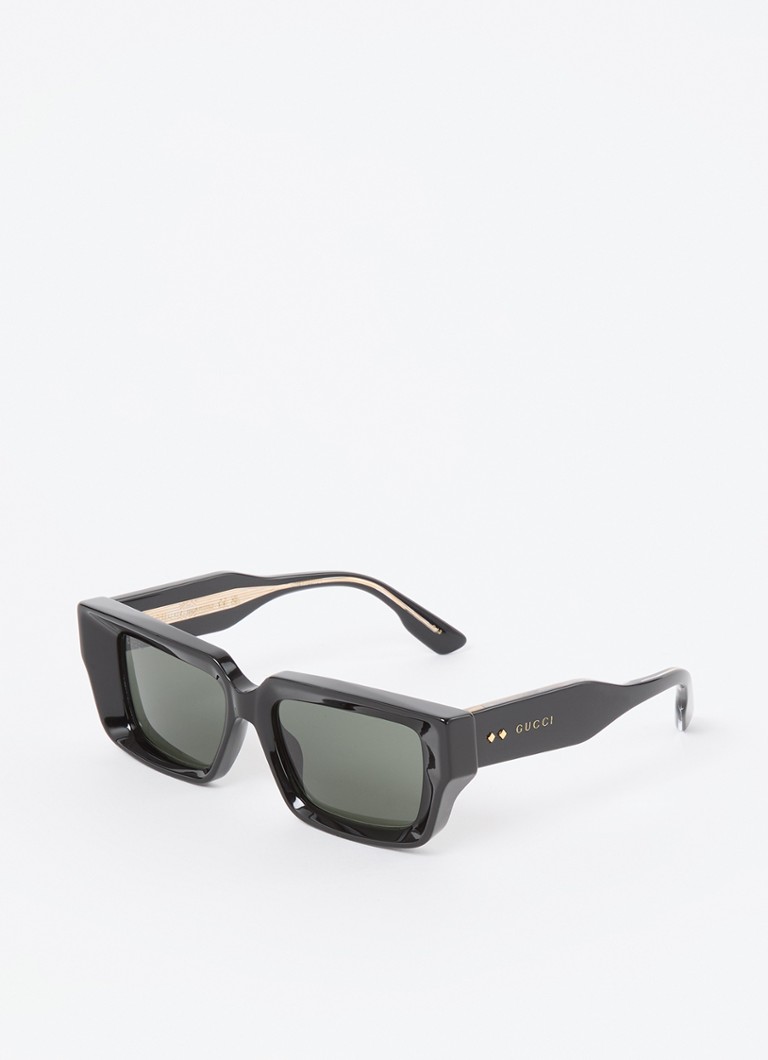 Gucci Heren Retro zonnebril GG1529S Zwart - Deal