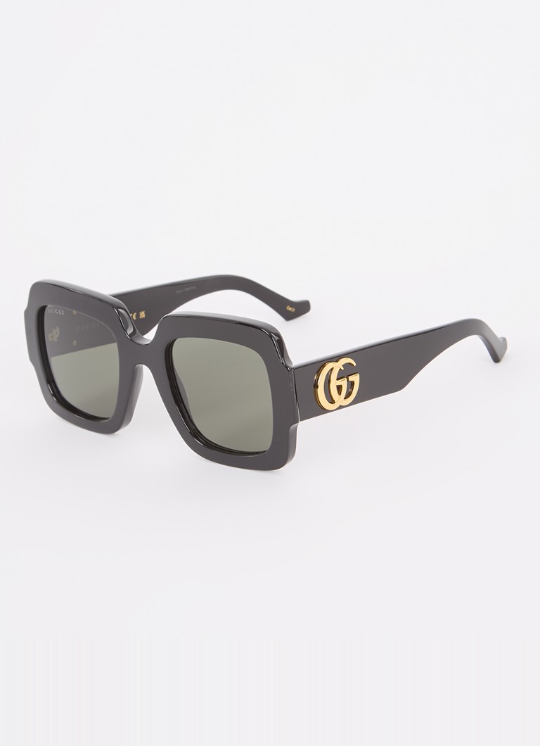 Gucci Dames Butterfly zonnebril GG1547S Zwart