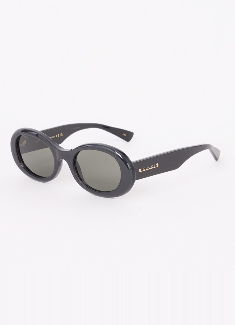Gucci Dames Retro zonnebril GC000137 Zwart - Deal