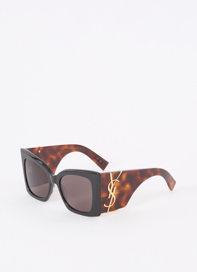 Saint Laurent Dames Blaze zonnebril SLM119 Zwart