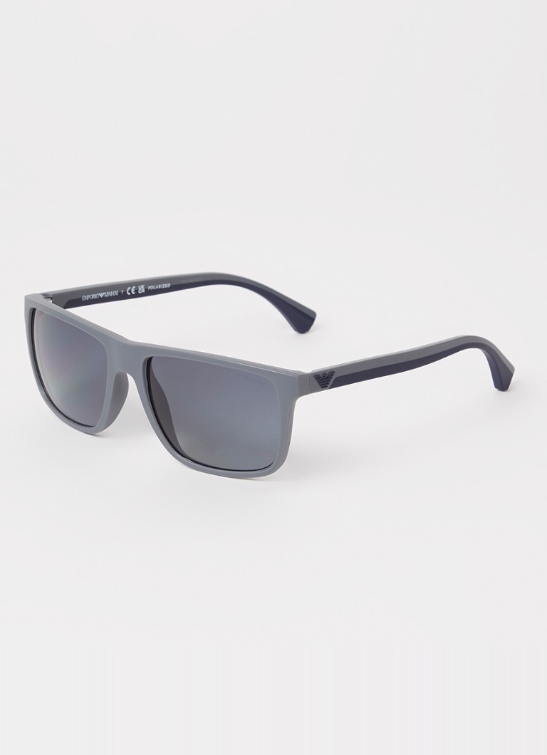 Heren Zonnebril EA4033 - Gepolariseerd, Grijs