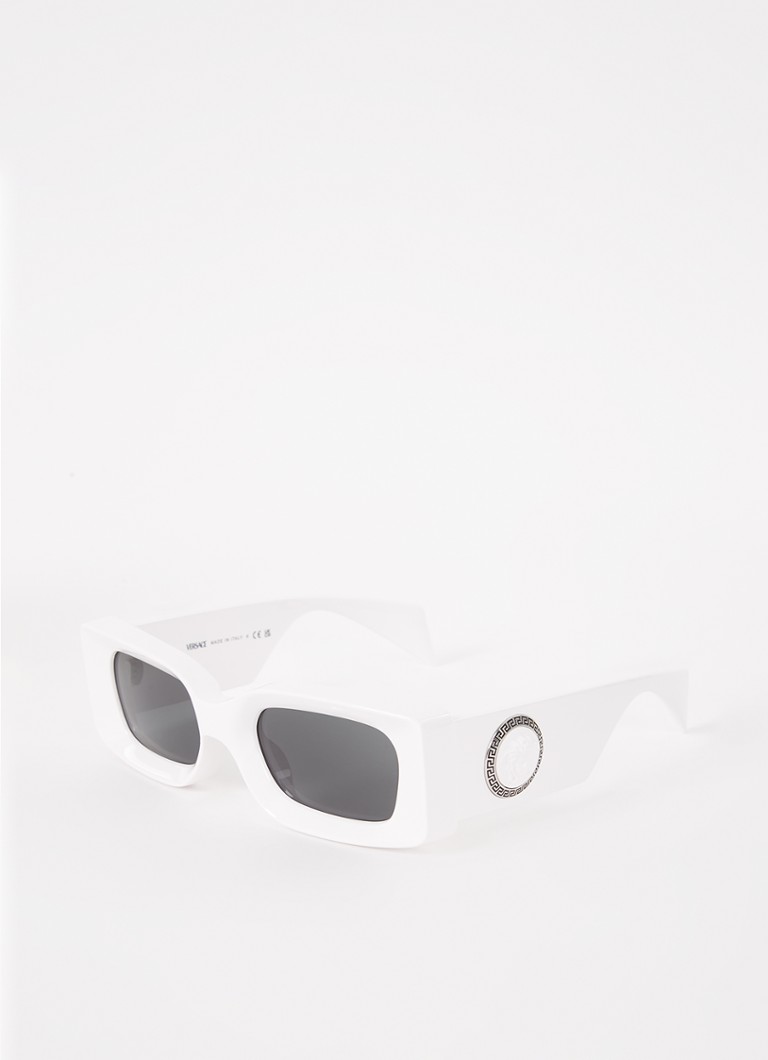 Versace Heren Retro zonnebril VE4474U Wit - Deal