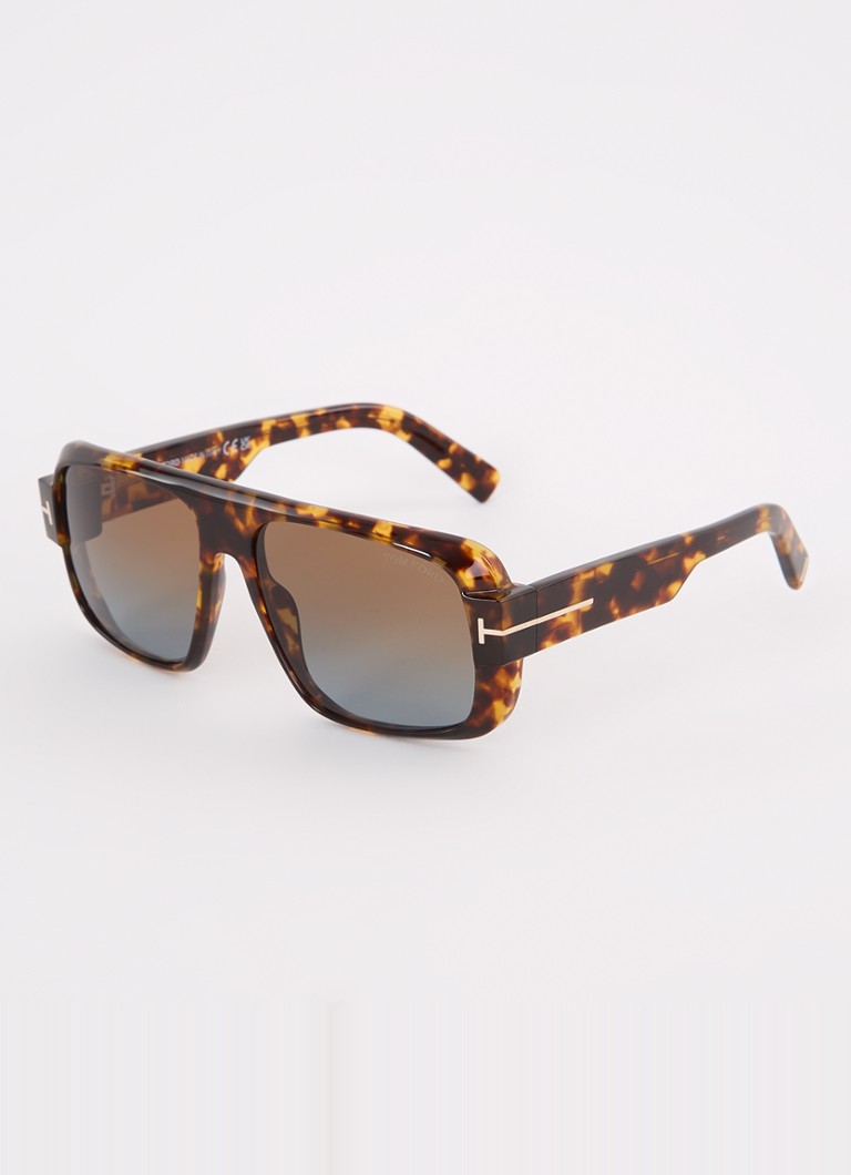 TOM FORD Heren Piloten zonnebril TR001833 Bruin - Deal