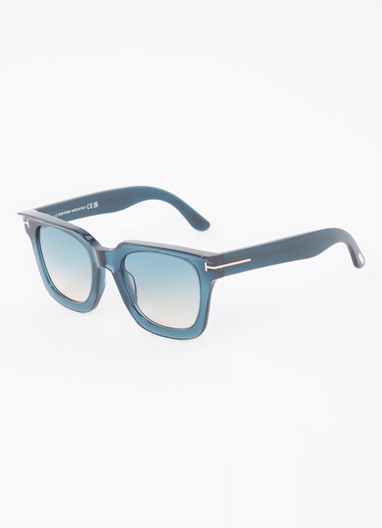 TOM FORD Dames Wayfarer zonnebril TR001843 Zeegroen