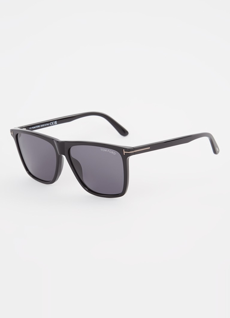 TOM FORD Heren Wayfarer zonnebril FT0832-N Zwart - Deal
