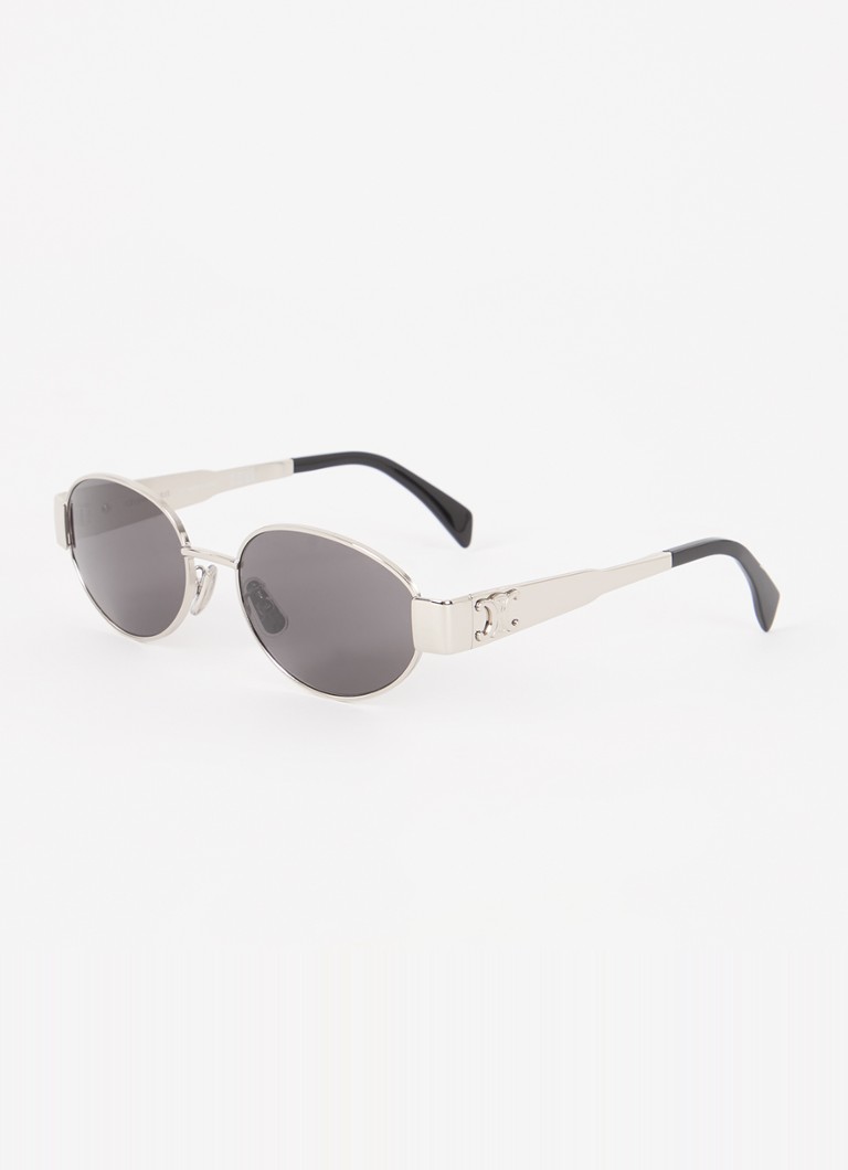 Celine Dames Retro zonnebril CL000350 Zilver - Deal