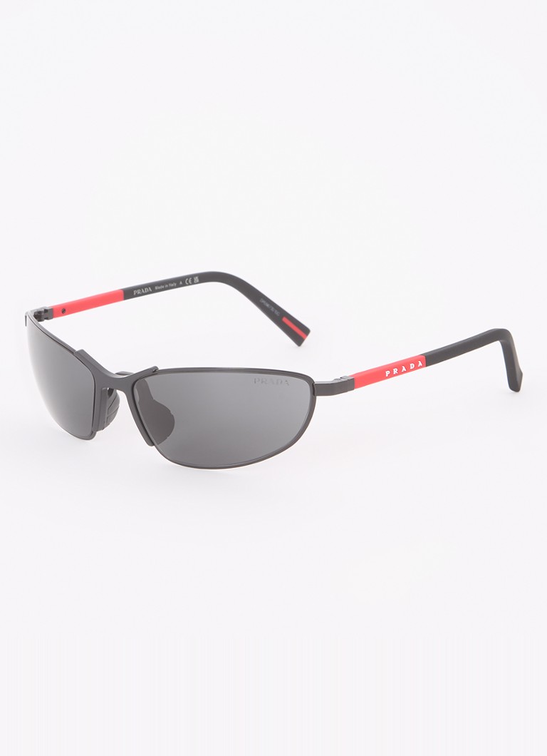 Prada Linea Rossa Dames Retro zonnebril PS55ZS Zwart - Deal