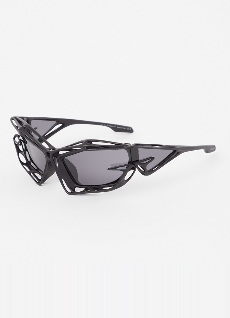 Givenchy Heren Giv Cut Cage zonnebril GV40081I Zwart - Deal