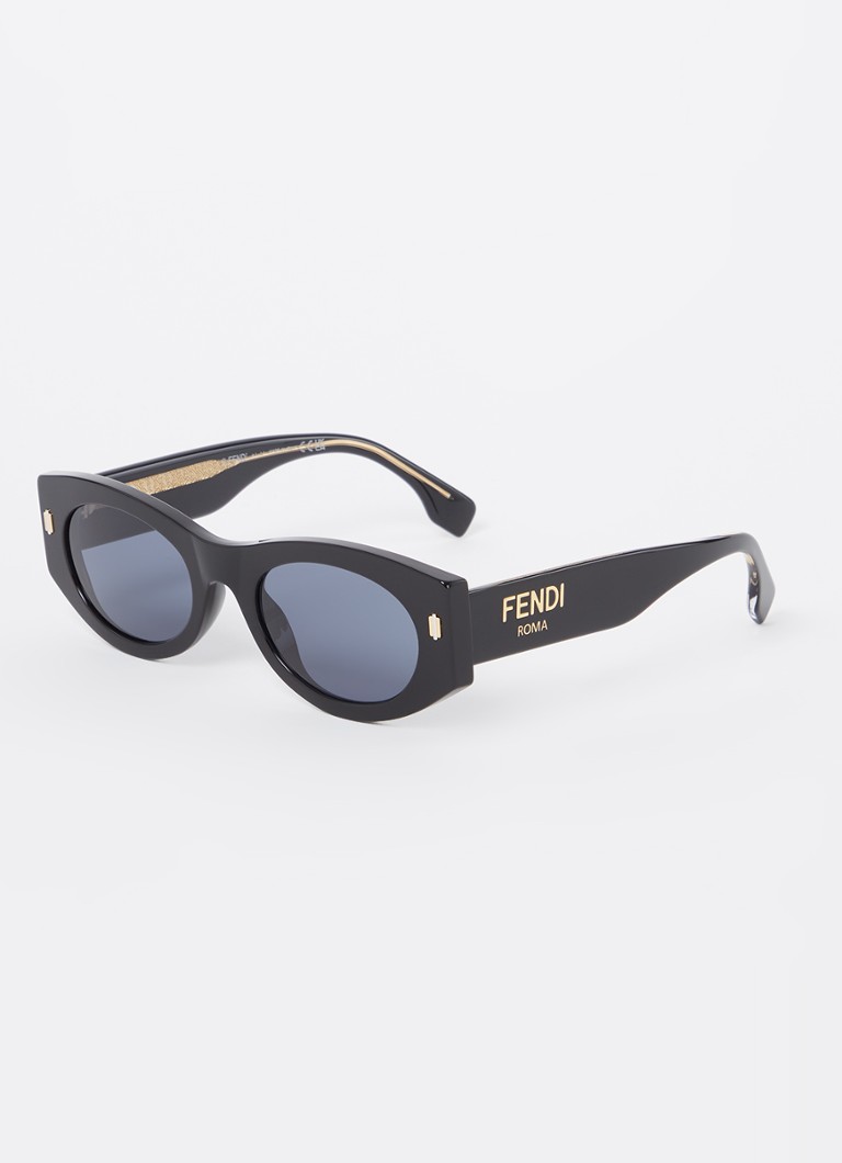 Fendi Dames Roma zonnebril FE40125I Zwart - Deal