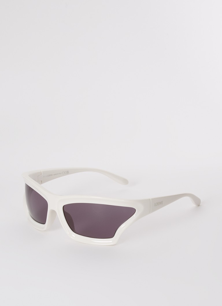 LOEWE Dames Arch Mask zonnebril E4000234 Gebroken wit - Deal