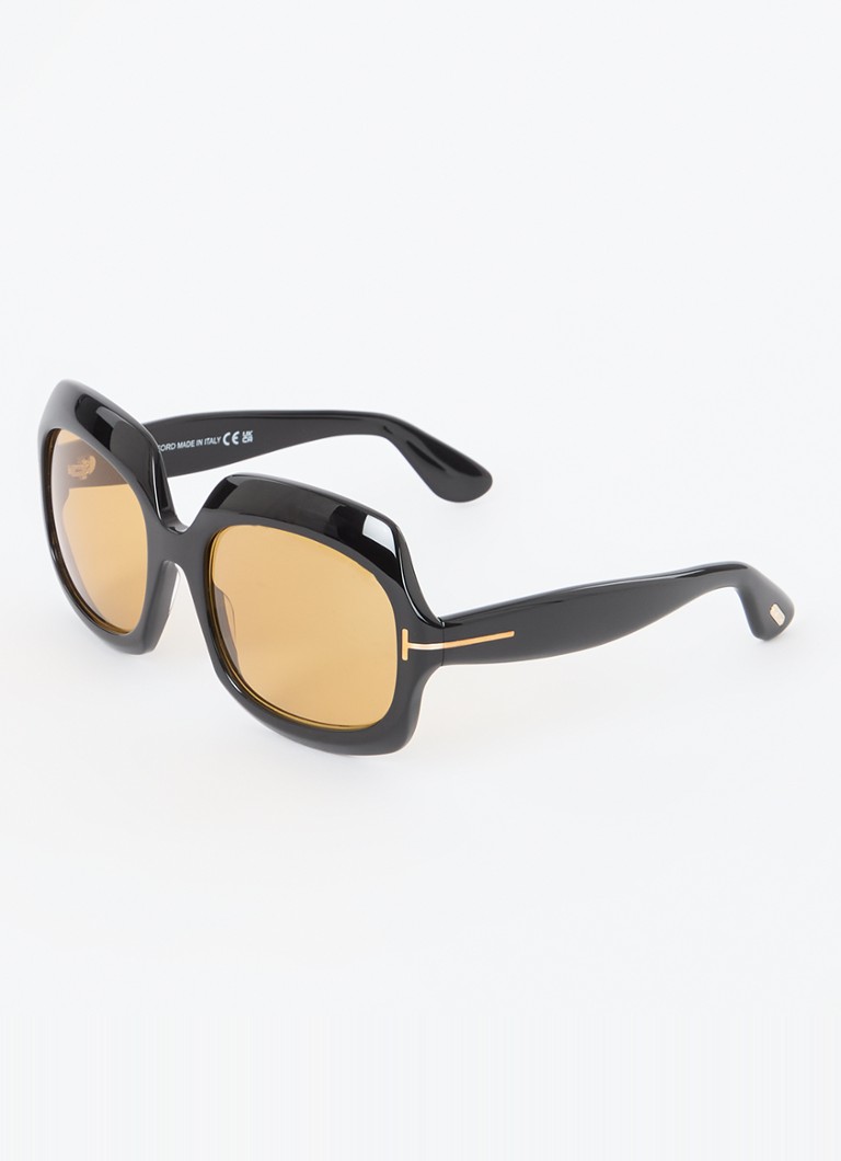 TOM FORD Dames Ren zonnebril TR001878 Zwart - Deal