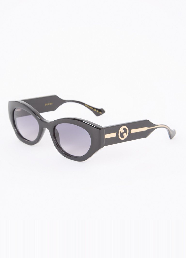 Gucci Dames Cat Eye zonnebril GG1553S Zwart - Deal