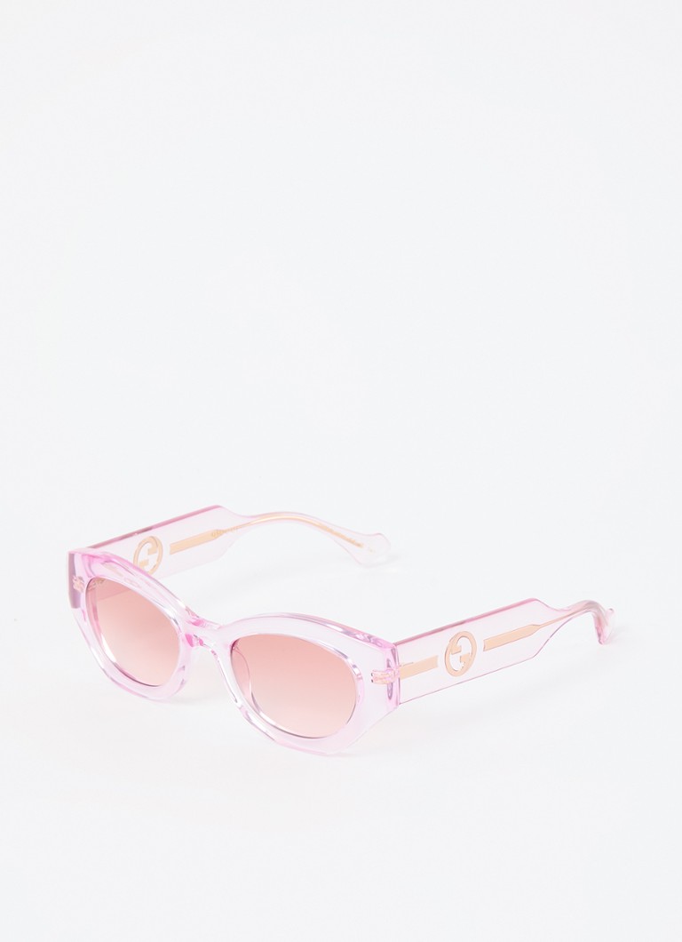 Gucci Dames Cat Eye zonnebril GG1553S Roze