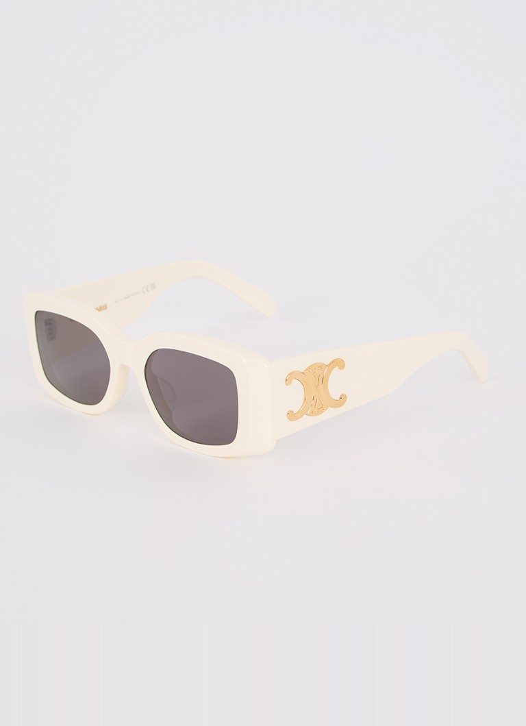 Celine Dames Triomphe zonnebril CL40282U Ivoor - Deal