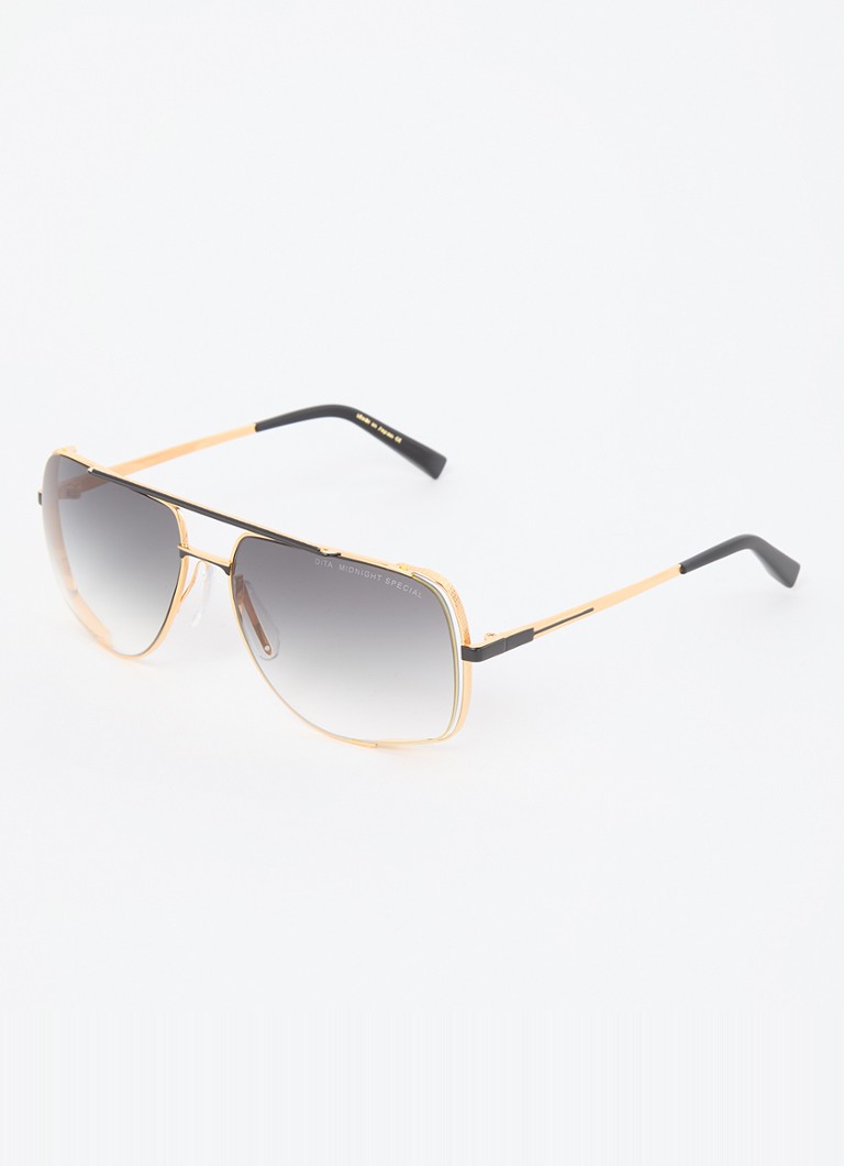 DITA Heren Midnight Special zonnebril D4000449 Goud - Deal