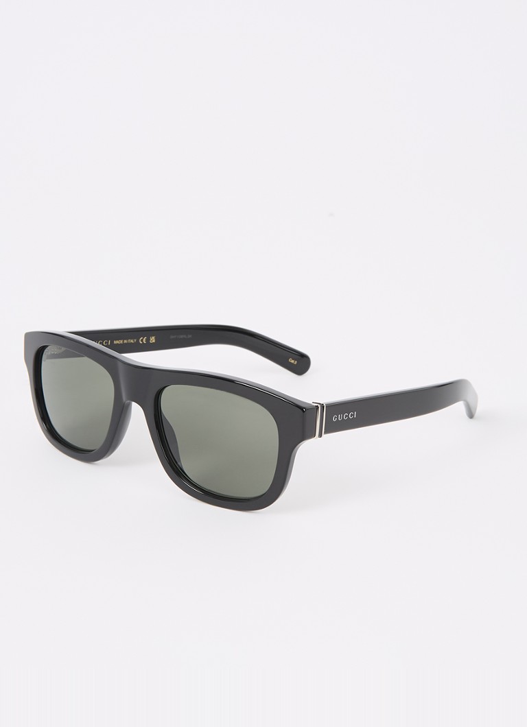 Gucci Heren Wayfarer zonnebril GG1509S Zwart - Deal
