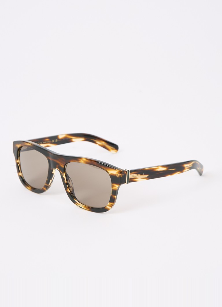 Gucci Dames Wayfarer zonnebril GG1509S Bruin - Deal