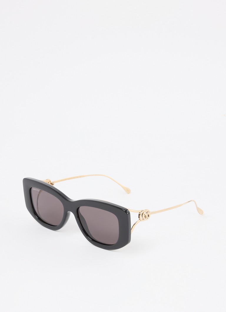 Gucci Dames Butterfly zonnebril GG1566S Zwart