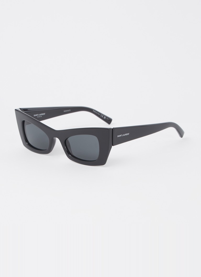 Saint Laurent Dames Cat Eye zonnebril SL702 Zwart
