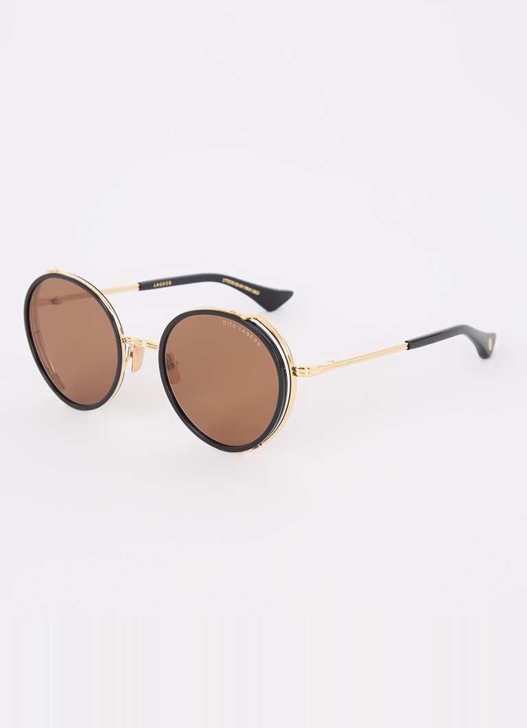 DITA Heren Lageos zonnebril DTS532 Zwart - Deal