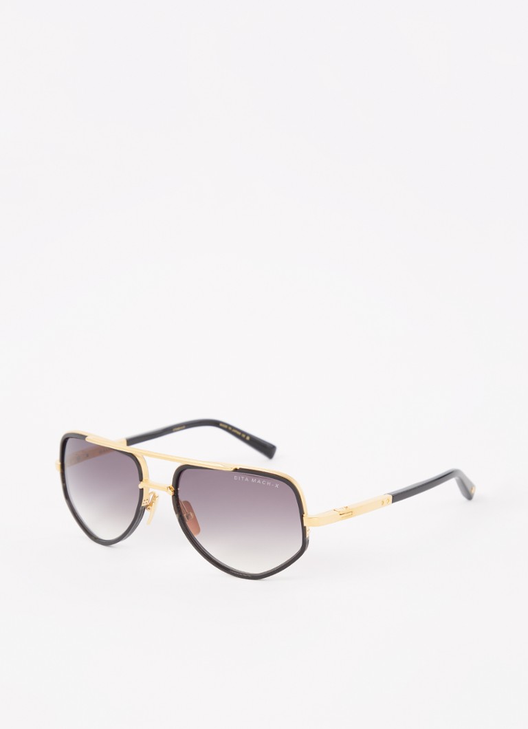 DITA Dames Piloten zonnebril DTS463 Goud